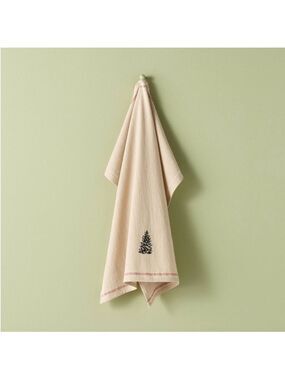 Flour Sack Towel Embroidered Tree Red - Hearth & Hand™ with Magnolia